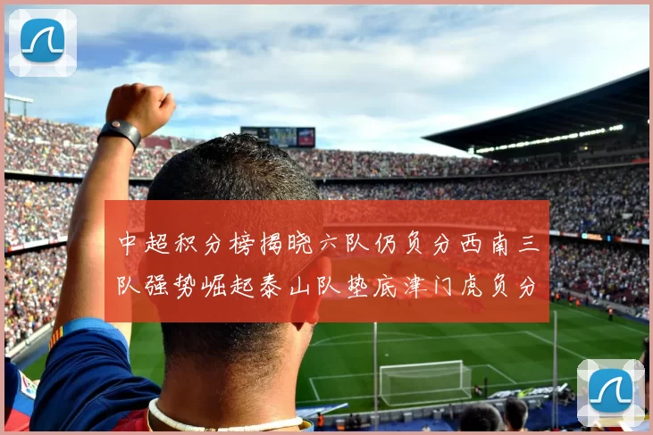中超积分榜揭晓六队仍负分西南三队强势崛起泰山队垫底津门虎负分严重